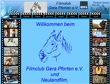 Tablet Screenshot of filmclub-gera.de